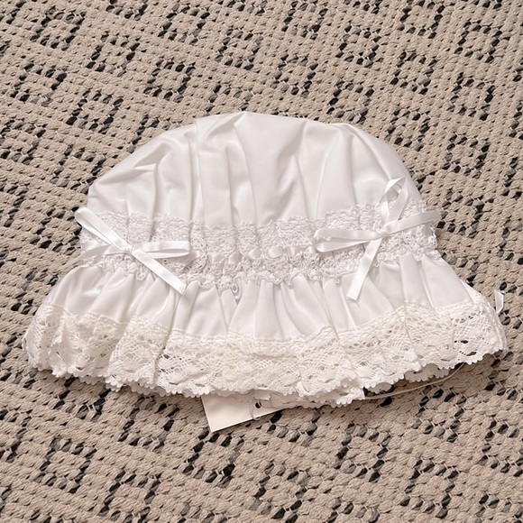 NWT Rococo Classic Lolita Bonnet White - Picture 3 of 5